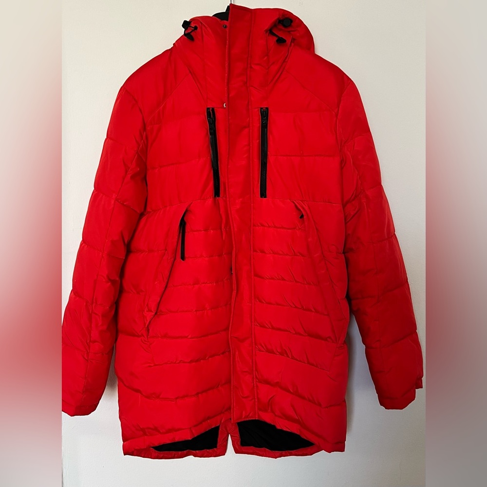 Robert Graham hooded knee length puffer jacket